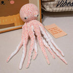 Pink Brown Funny Octopus Plushies