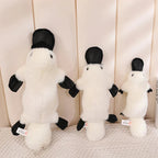 Pleep the Fluffy Brown & White Platypus Plush