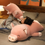Poppy the Pink Jumbo Pig Plushie