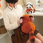 Reversible Red Panda to Panda Plush