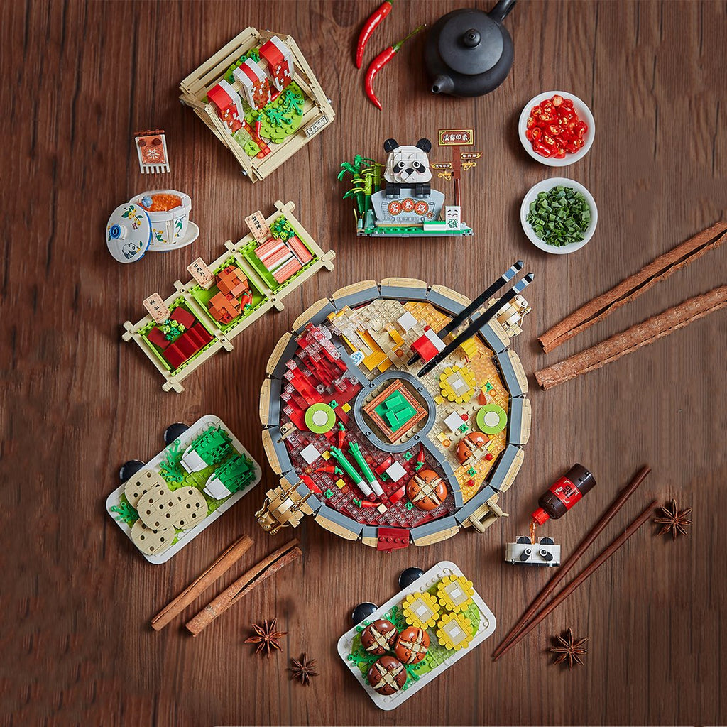 Royal Hot Pot Meal Micro Building Set | NEW