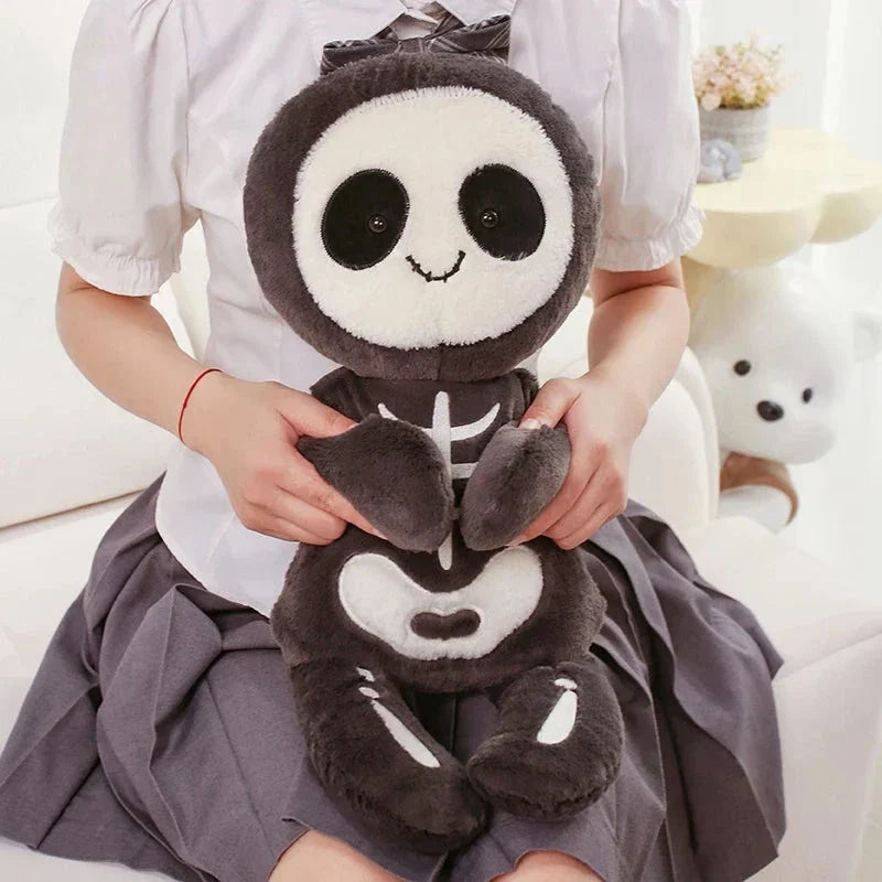 Scary Skeleton and Mummy Halloween Plushies