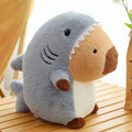 Shark Capybara Cosplay Plush