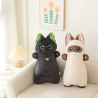 Shortie Two-tone Cat Plushie Collection