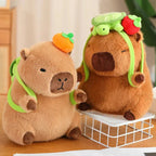 Silly Capybara Toast Turtle Snotty Plushie Family