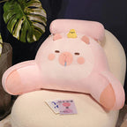 Sleepy Capybara Resting Cushion Pillow