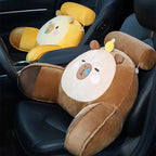 Sleepy Capybara Resting Cushion Pillow