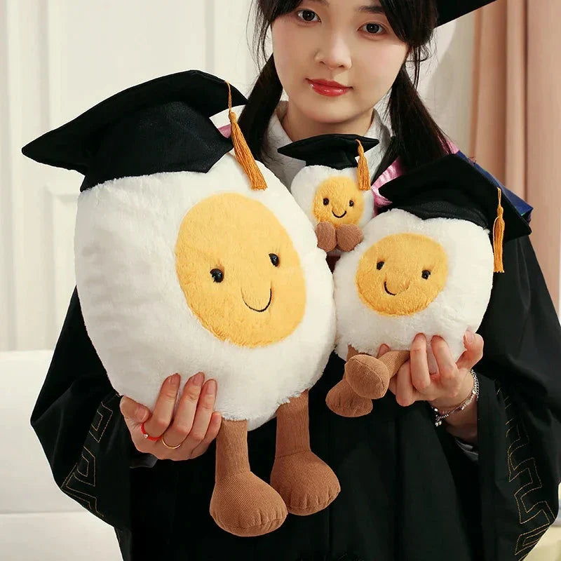 Soft Graduate Egg Plush