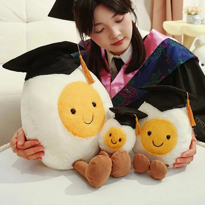 Soft Graduate Egg Plush