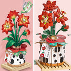 Strawberry Pot & Red Flower Micro Building Blocks