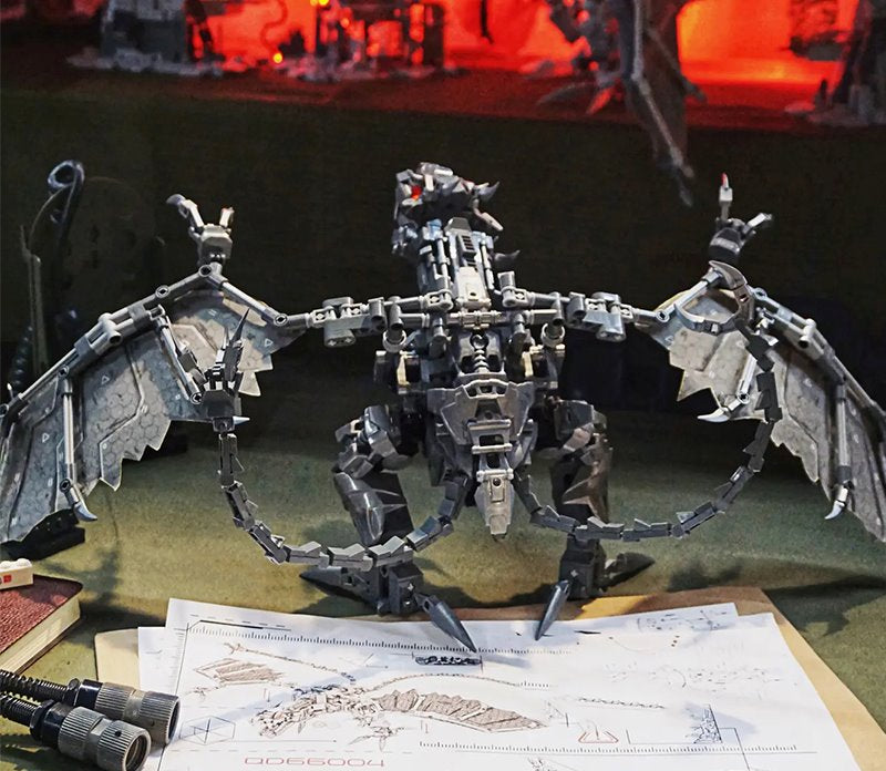 Super Mech Colossal Pterosaur Dinosaur Building Set
