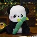 Sze Sze the Panda Bamboo Hut Plushie