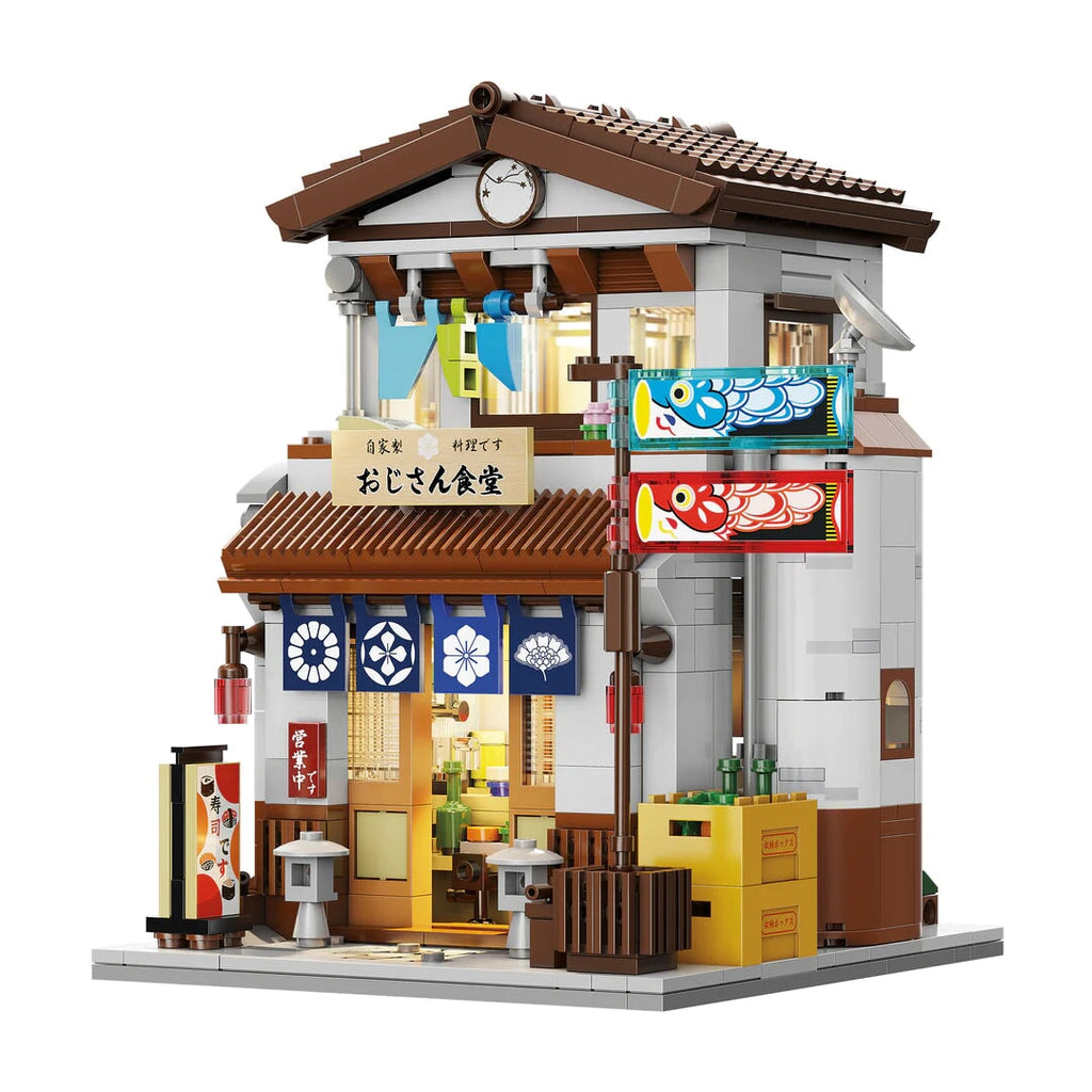 Traditional Local Japanese Restaurant LED Building Set