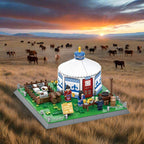 Traditional Mongolian Ger Building Blocks