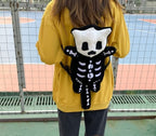 Whisper the Mini Skeleton Plush Backpack