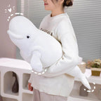 White Beluga Blue Whale Shark 75cm Plushies