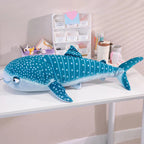 White Beluga Blue Whale Shark 75cm Plushies