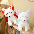 White Nine-Tailed Fox Plushies