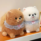 Yumi and Koji the Pomeranian Dog Plushies