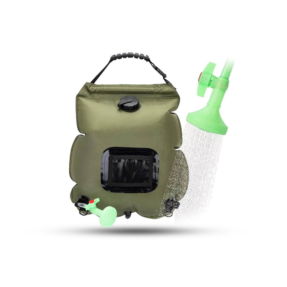 ZonFlow Foldable Outdoor Shower Bag – 20L Solar Heating