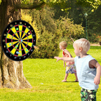Double-Sided Kids Dart – Large Safe Dartboard for Indoors & Outdoors
