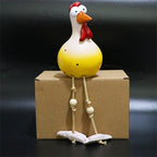 Cheerful garden decoration | The cutest chickens in the neighborhood!