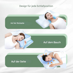 RelaxNeck Ergonomic Memory Foam Pillow – Support for Neck and Back