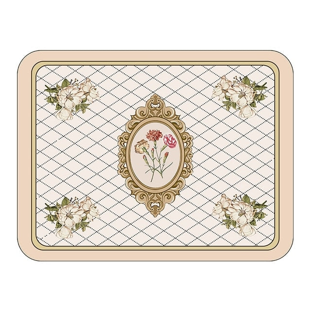 Kitchen Drain Pad Absorbent Drying Mat Countertop Protector Placemat