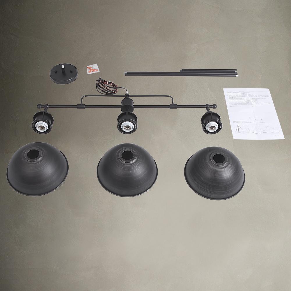 Pendant Lamp for Kitchen with Three Shades