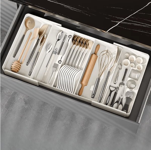 SpiceRoute Divider – Adjustable Drawer Insert for Spices and Small Helpers