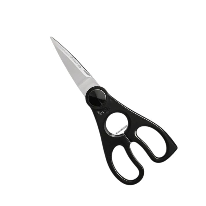 Chef's Knife Scissors - Premium Stainless Steel Blades - Ideal for Cutting Herbs, Poultry, and Other Kitchen Tasks - Ergonomic Handles for Comfortable Grip and Precision - Multifunctional and Durable