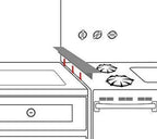 Kitchen Stove Gap Cover