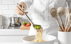 KITCHENORA – Complete Utensil Set with Silicone Heads & Wood-Style Handles