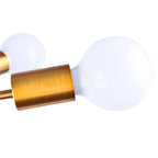 Sputnik Chandelier for Semi-Recessed Installation