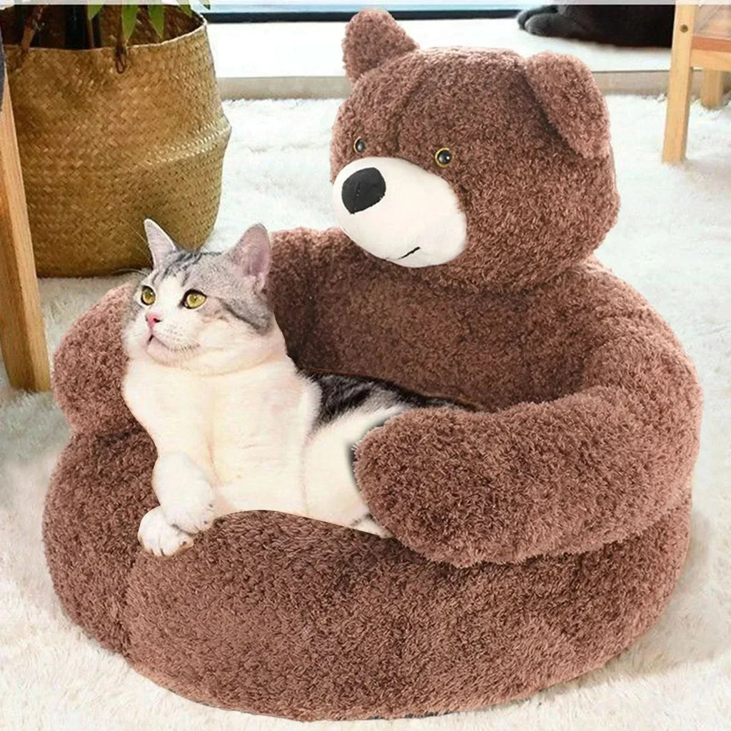 Cozy Cat Bed with Security & Comfort