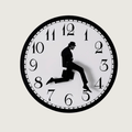 Funny Wall Clock – Colorful Decorative Design