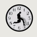 Funny Wall Clock – Colorful Decorative Design
