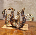 Kraken - Octopus Design Rustic Cruch Holder