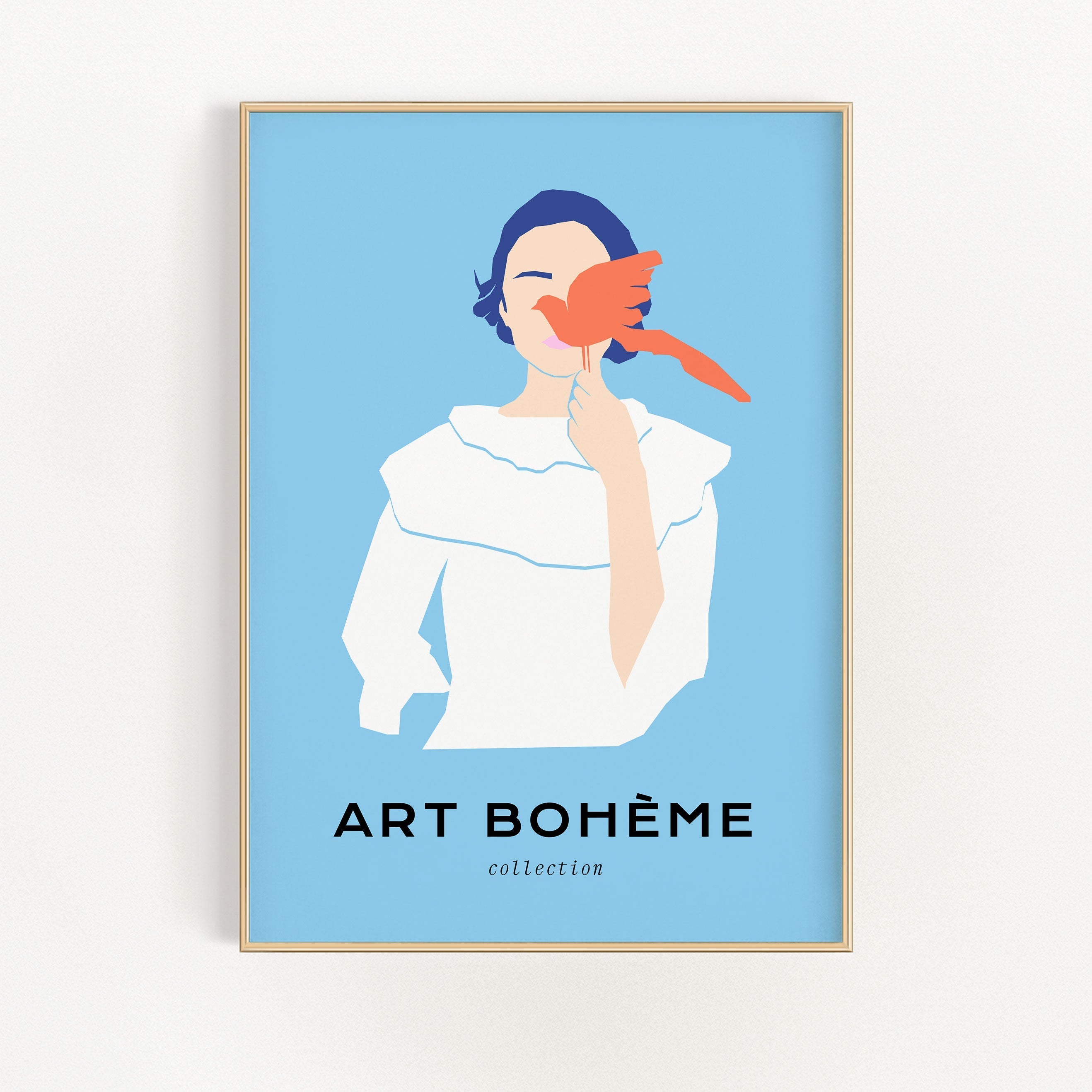 Lady with Bird