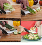 2-in-1 Kitchen Knife Cutting Board