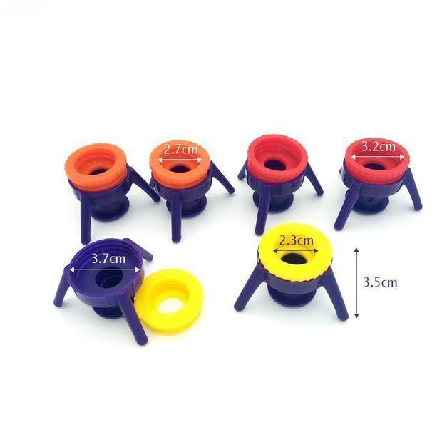Multi-purpose bottle holder, 6 pieces