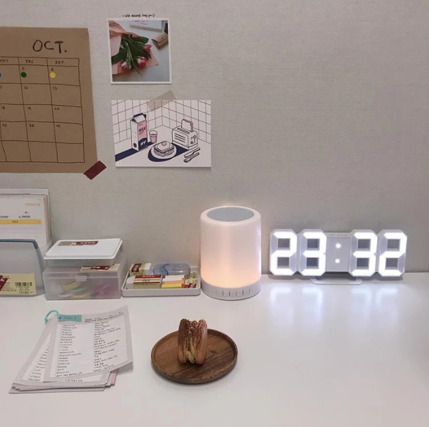 Intelligent 3D Digital Alarm Clock