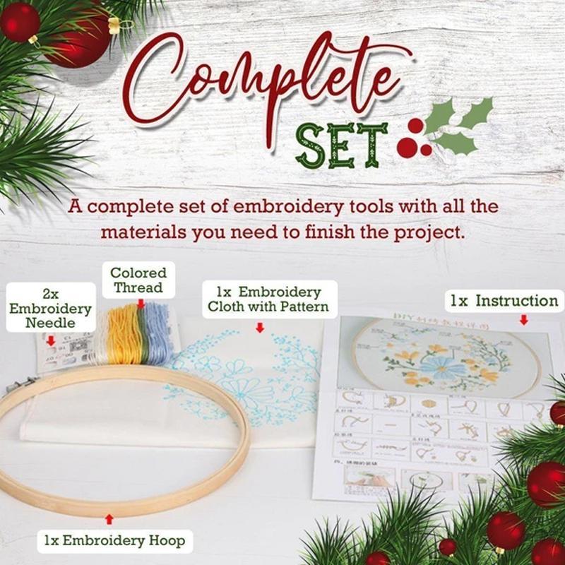 Christmas Embroidery Kit