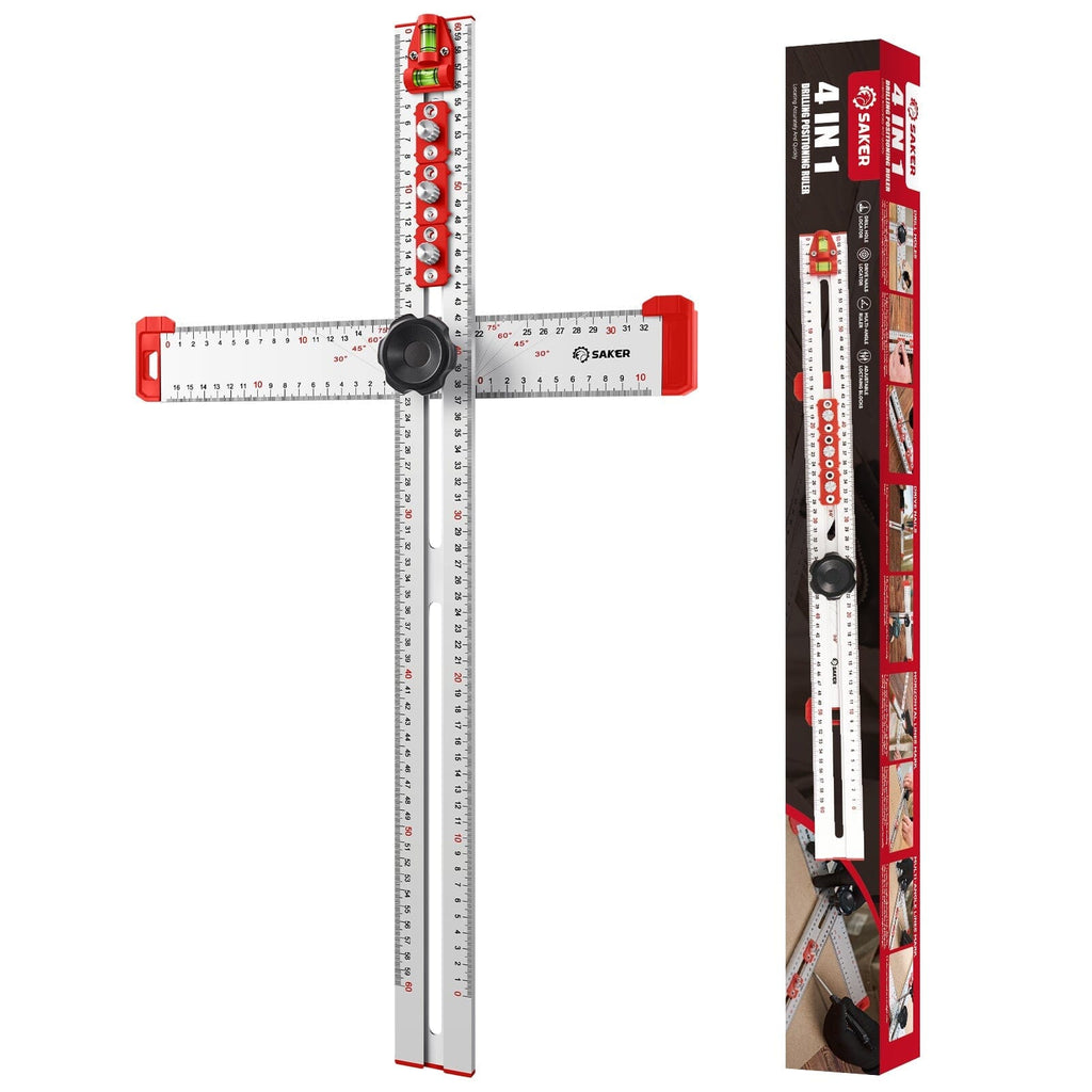 4 in 1 drilling position gauge