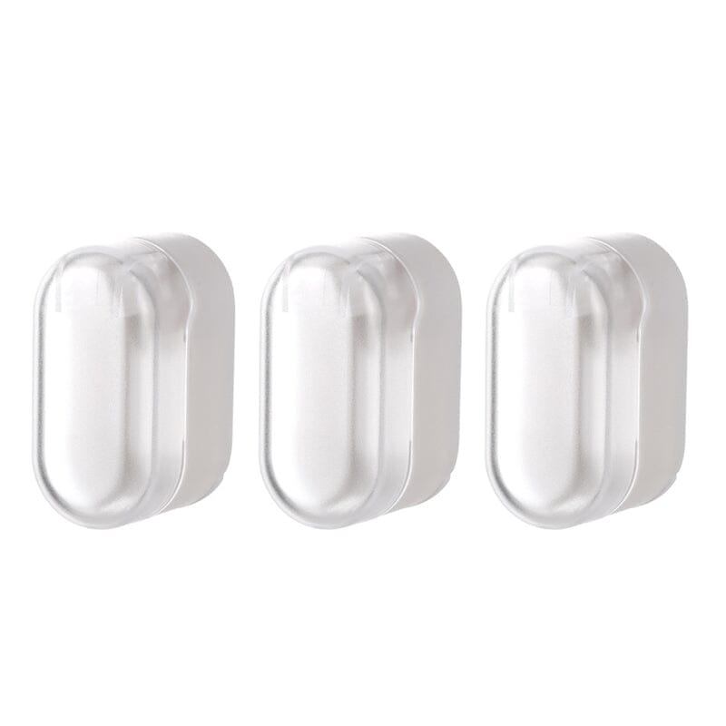 Wall-mounted toothbrush holder with cover