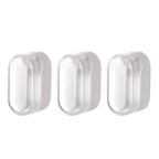 Wall-mounted toothbrush holder with cover