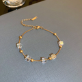Niche Design Crystal Bead Necklace