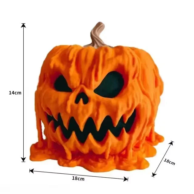 Resin Pumpkin Halloween Candy Bowl