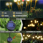 The Magic of the Solar Lamp with Firefly Effect