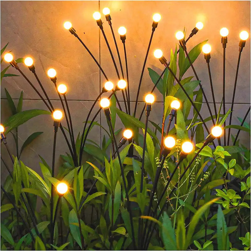The Magic of the Solar Lamp with Firefly Effect